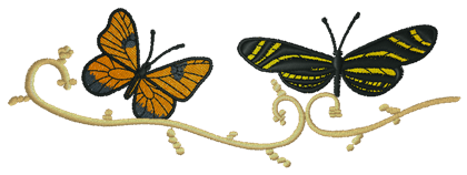 Butterfly Border Set